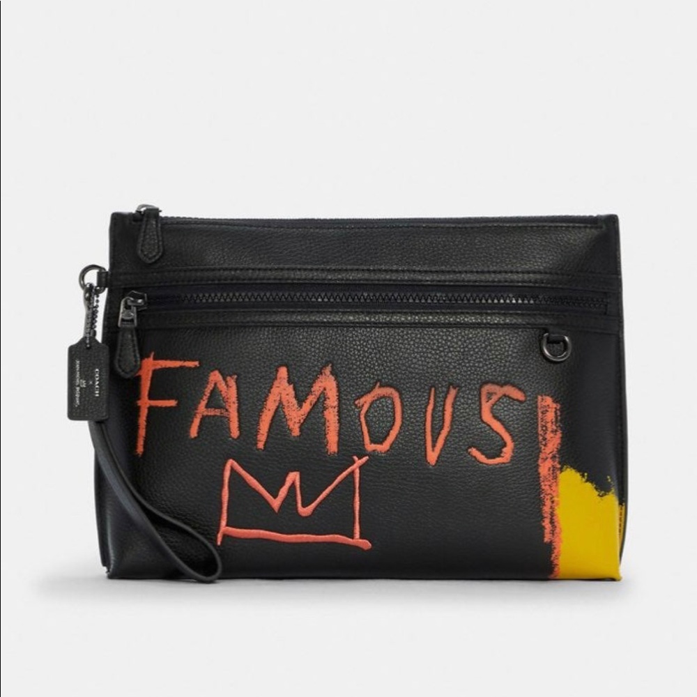 Coach X Jean Michel Basquiat Carryall Pouch